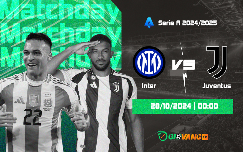 Nhận định Inter Milan vs Juventus 00h00 ngày 28/10/2024